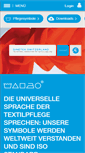Mobile Screenshot of ginetex.ch